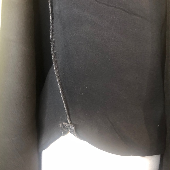 H & M Neoprene gemstone laser print skirt. Size 12. Pleated front. - Picture 9 of 10